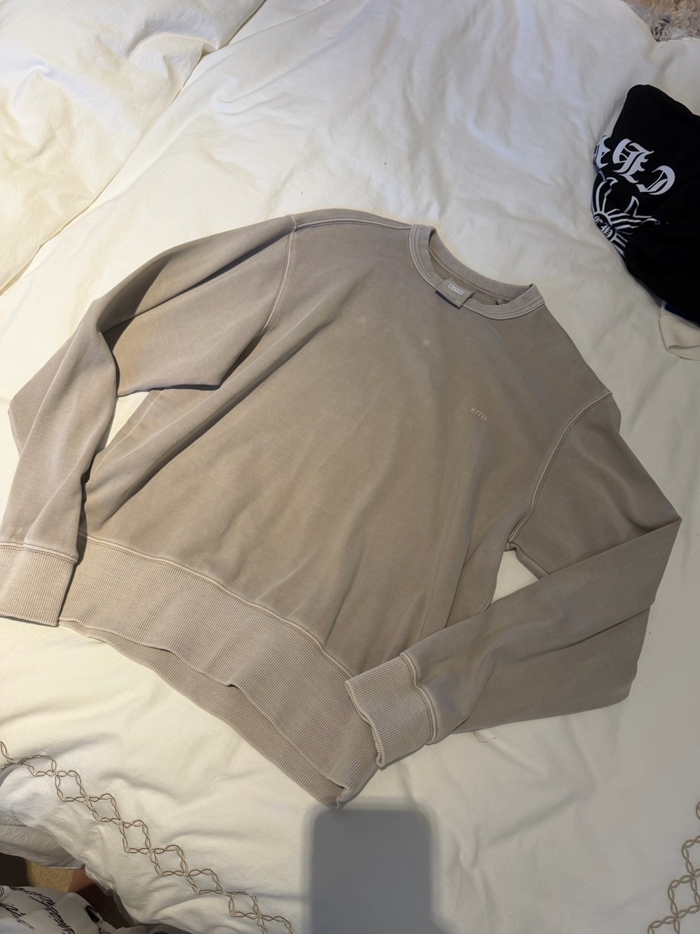 Kith Beige Crewneck Sweatshirt